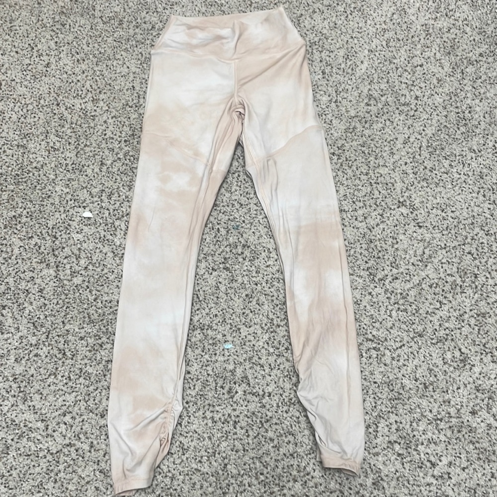 3/$20 Spiritual gangster pale pink tie dye high waisted leggings